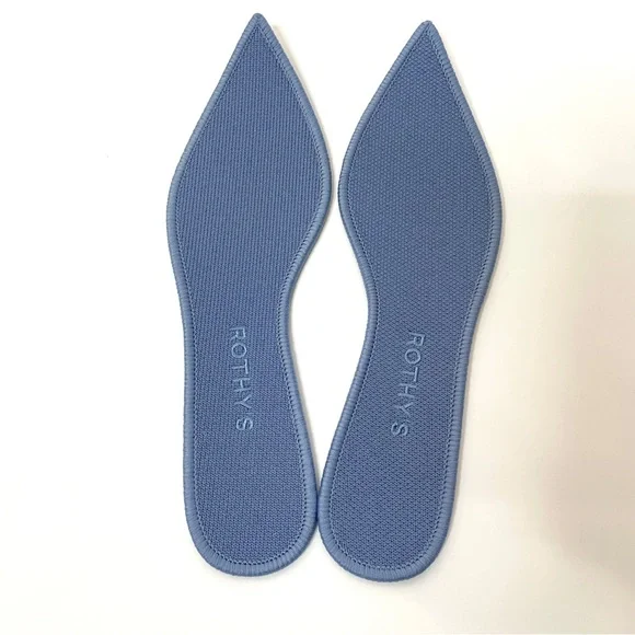 Rothy’sSomething Blue The Point Size 8.5 Pointed Toe Sparkle Blue Flats